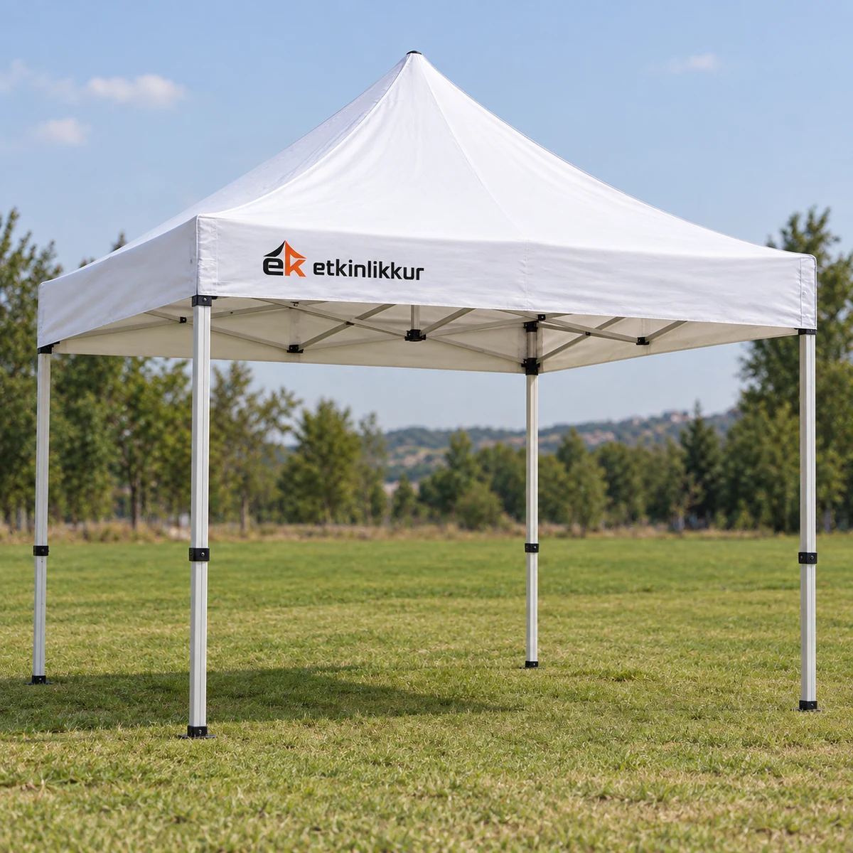 3×3 Gazebo 40’lık Alüminyum Gövdeli Model