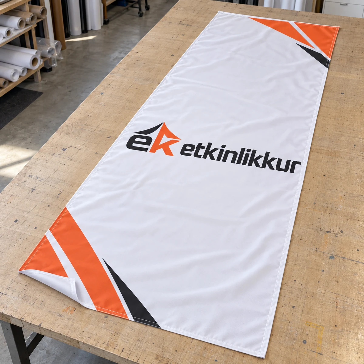 75X225 Örümcek Sadece Kumaş Baskı